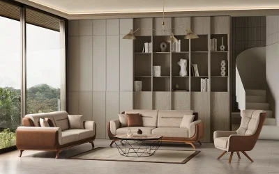 Safran Koltuk Takımı | 3lü Koltuk 2 Adet - Berjer 1 Adet