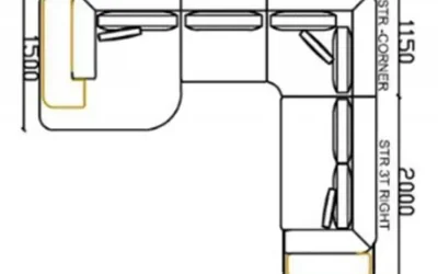 Sera Köşe Koltuk Takımı (420x320 cm)