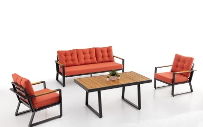 Sidney Alüminyum Oturma Grubu