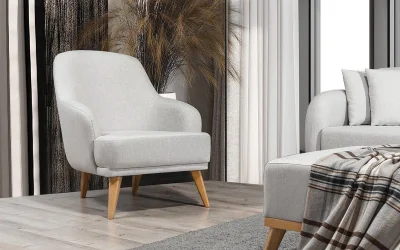 Silver Koltuk Takımı 3lü Koltuk 2 Adet - Berjer 1 Adet