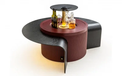 TH-Barista Bordo Orta Sehpa