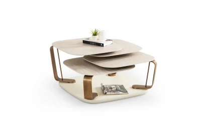 TH-Bentley Traverten Orta Sehpa