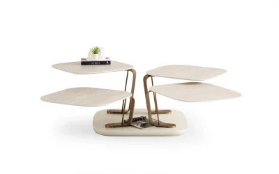 TH-Bentley Traverten Orta Sehpa