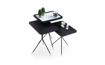 TH-Diamond Zigon Siyah-Beyaz