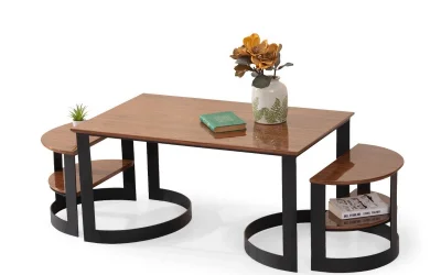 TH-Fuga Siyah Orta Sehpa