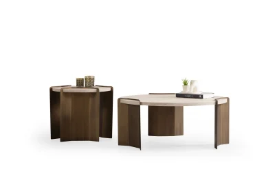 TH-Molly Traverten Orta Sehpa