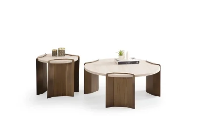 TH-Molly Traverten Orta Sehpa