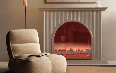 TH-Olivia Şömine Vizon