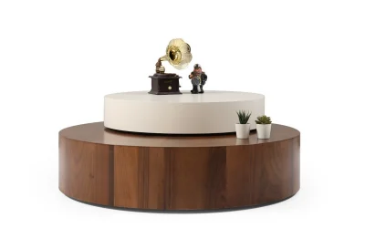 TH-Oreo Ceviz Orta Sehpa