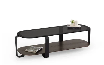 TH-Royal Dikdörtgen Ceviz Orta Sehpa