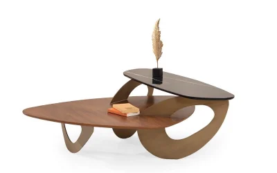 TH-Solid Pirinç Orta Sehpa