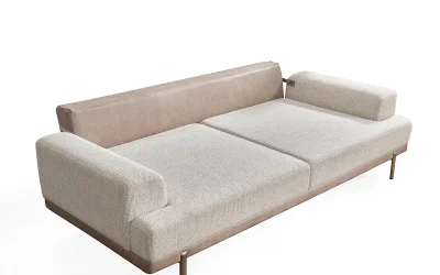 Traverten Koltuk Takımı | 3lü Koltuk 2 Adet - Berjer 1 Adet