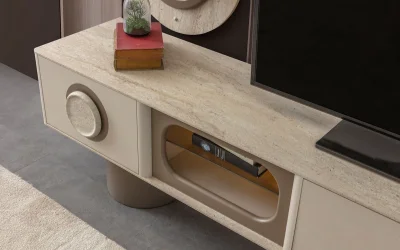 Traverten Tv Ünitesi