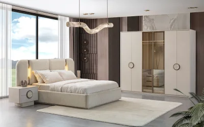 Traverten Yatak Odası Takımı