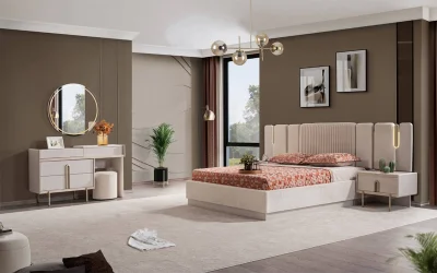 Velvet Yatak Odası Takımı