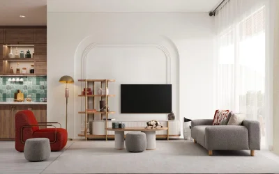 Vesta Orta Sehpa Beyaz