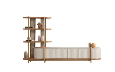 Vesta TV Ünitesi Beyaz