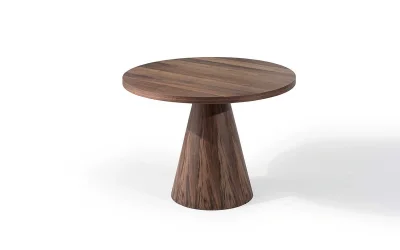 Viola Yuvarlak Ceviz Masa