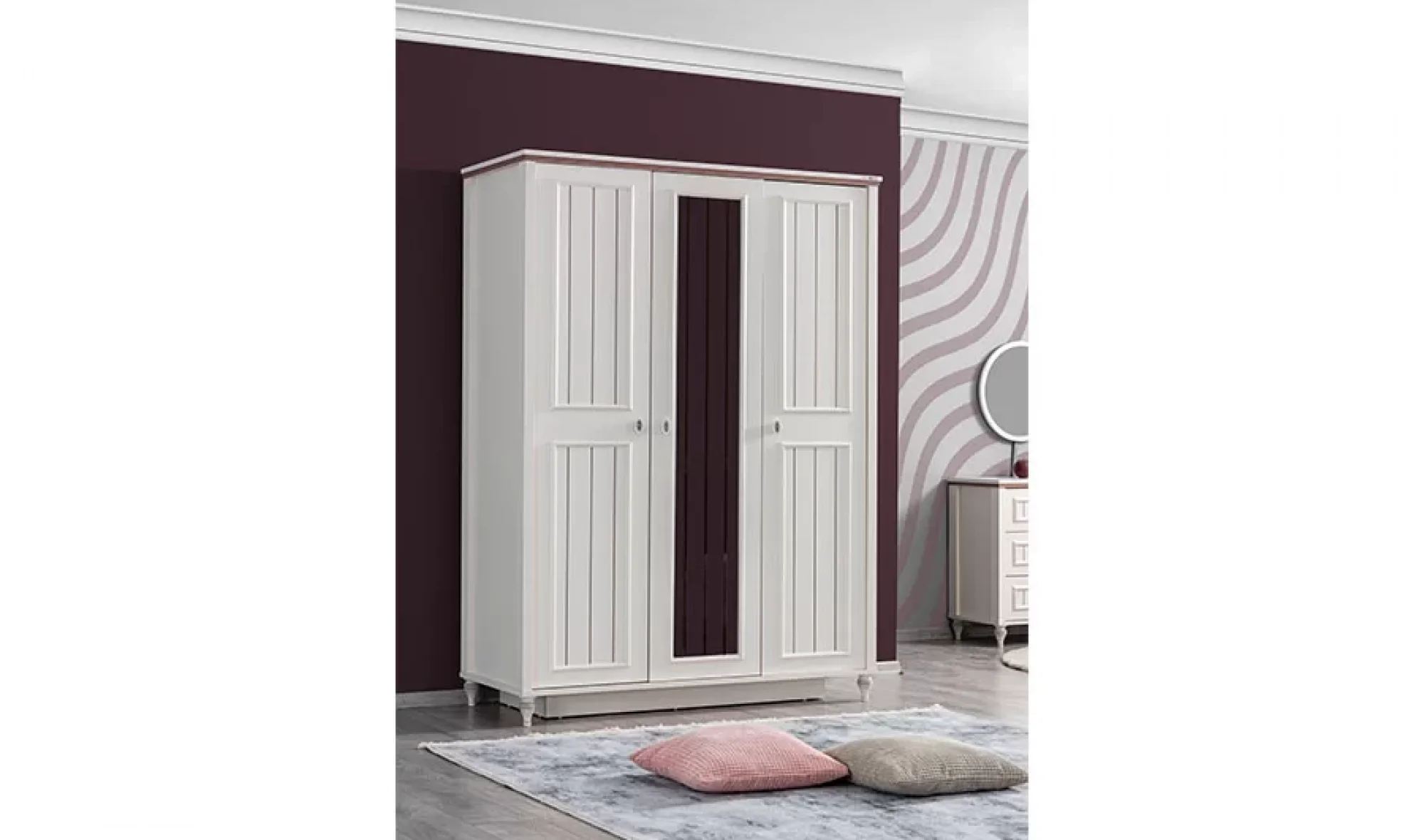 Ezgi Genç 3 Kapılı Dolap