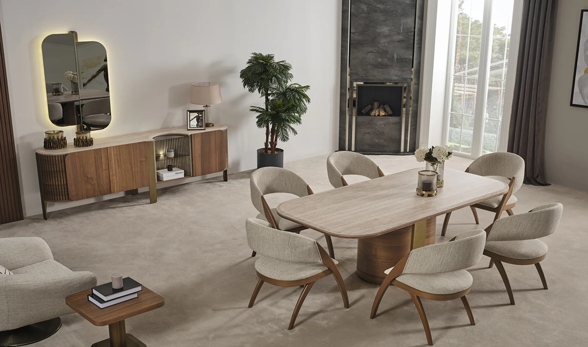 Adora Yemek Odası Takımı