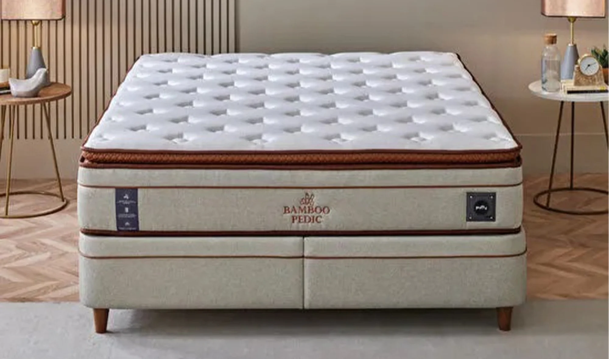 Bamboo Pedic Pocket Yaylı Yatak 90x190