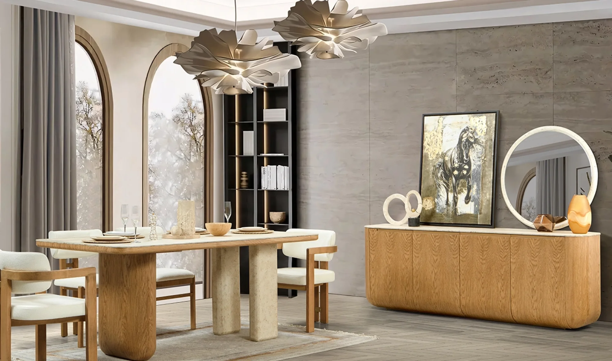 Eravelle Yemek Odası Takımı