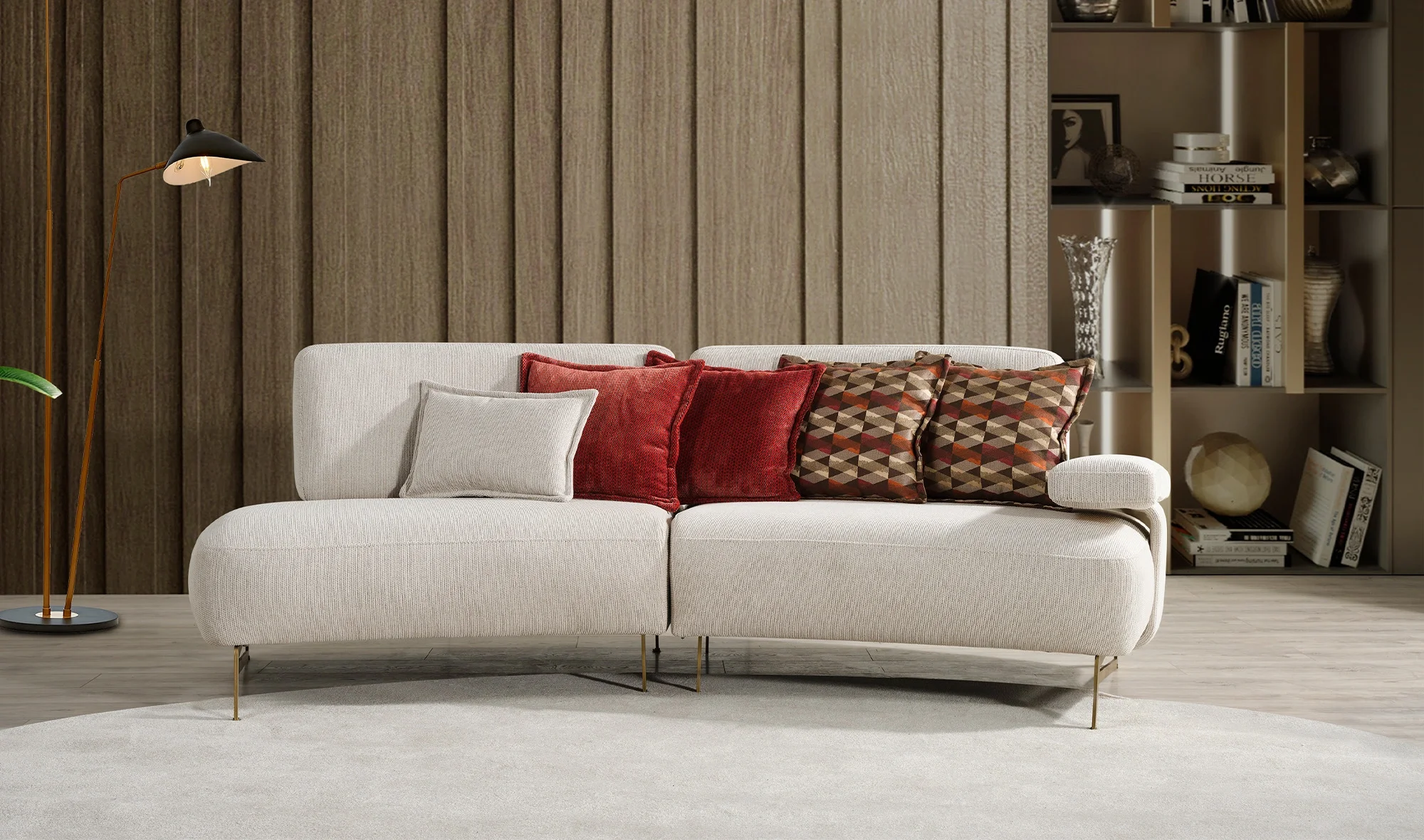 Milano Üçlü Koltuk