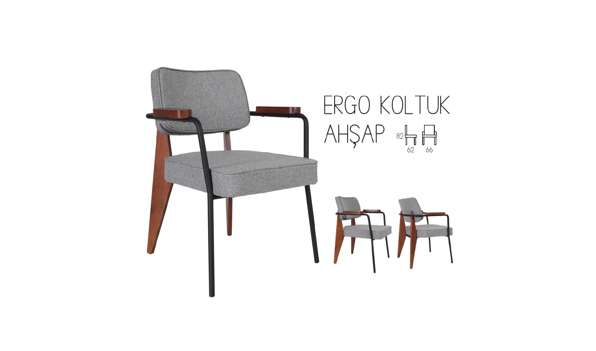 Ergo Sandalye Ahşap