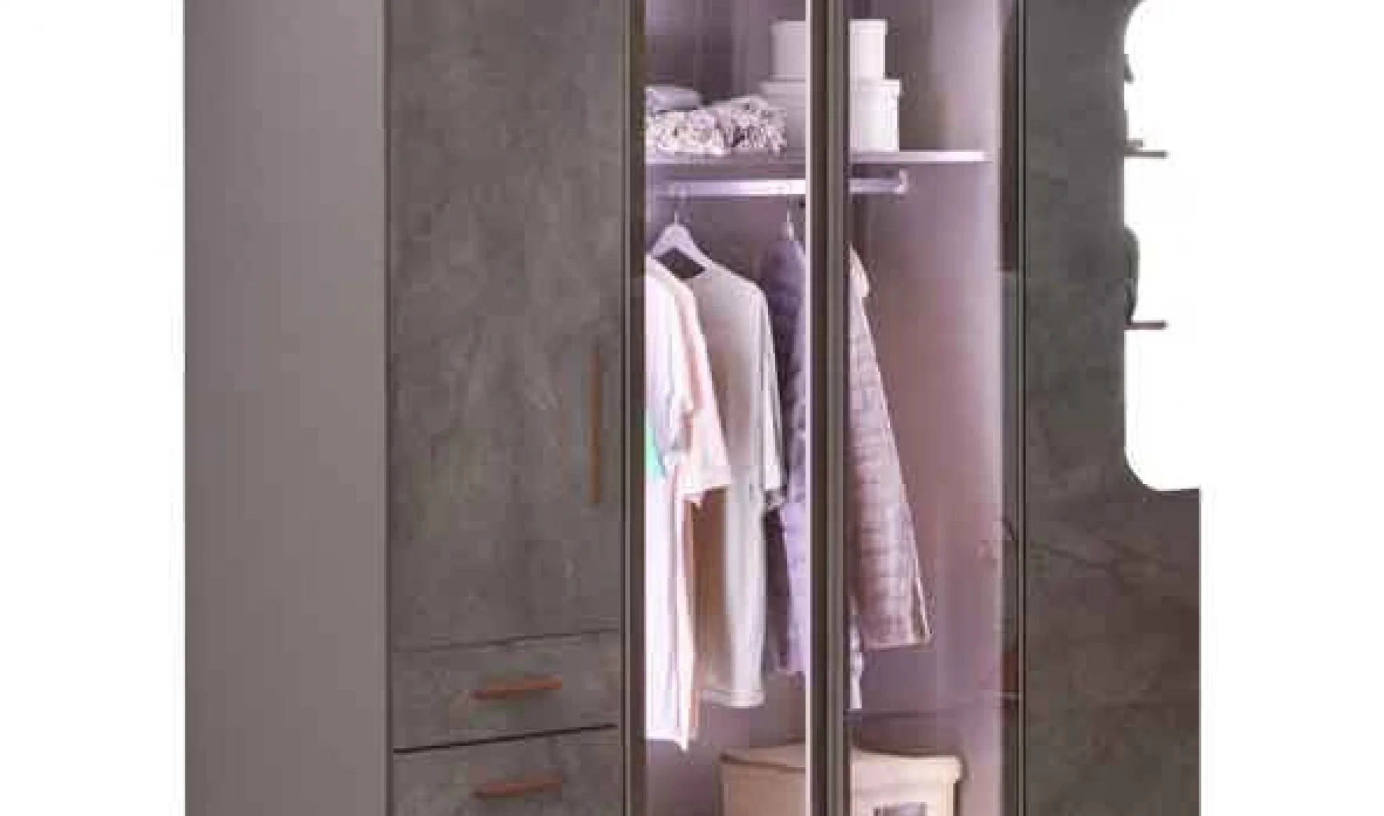 Ares 4 Kapılı Dolap (Seçenek 446-L)