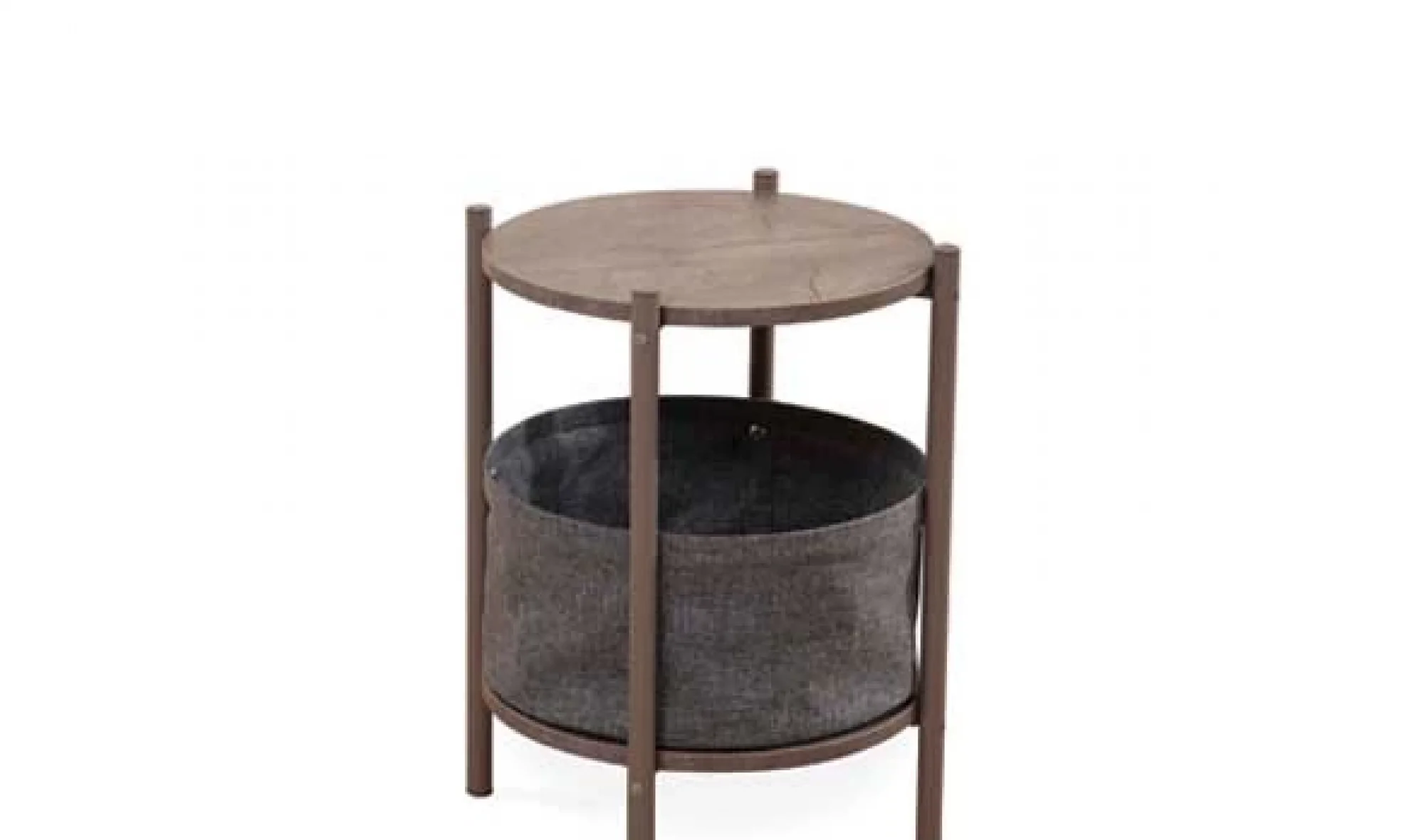 Ares Yuvarlak Yan Sehpa