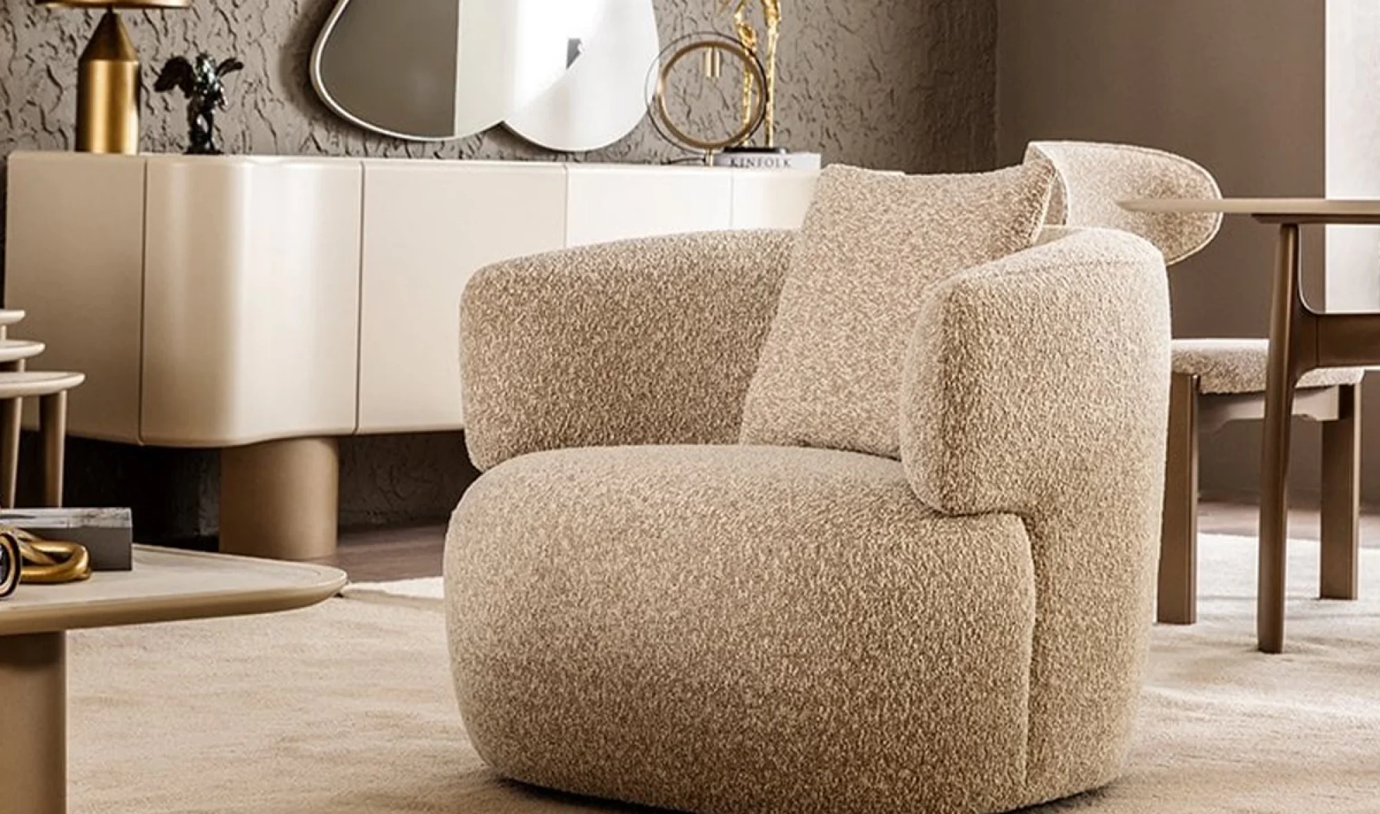 Arvento Kapalı Berjer