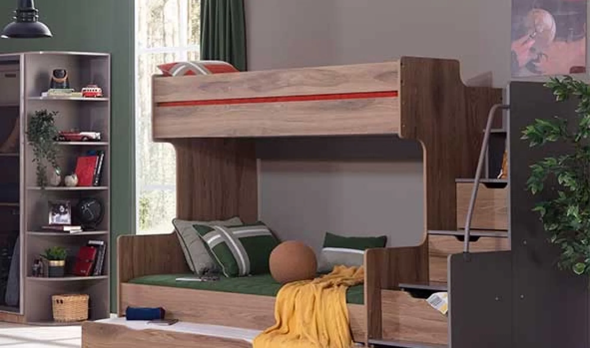 Atlas Çekmeceli Ranza