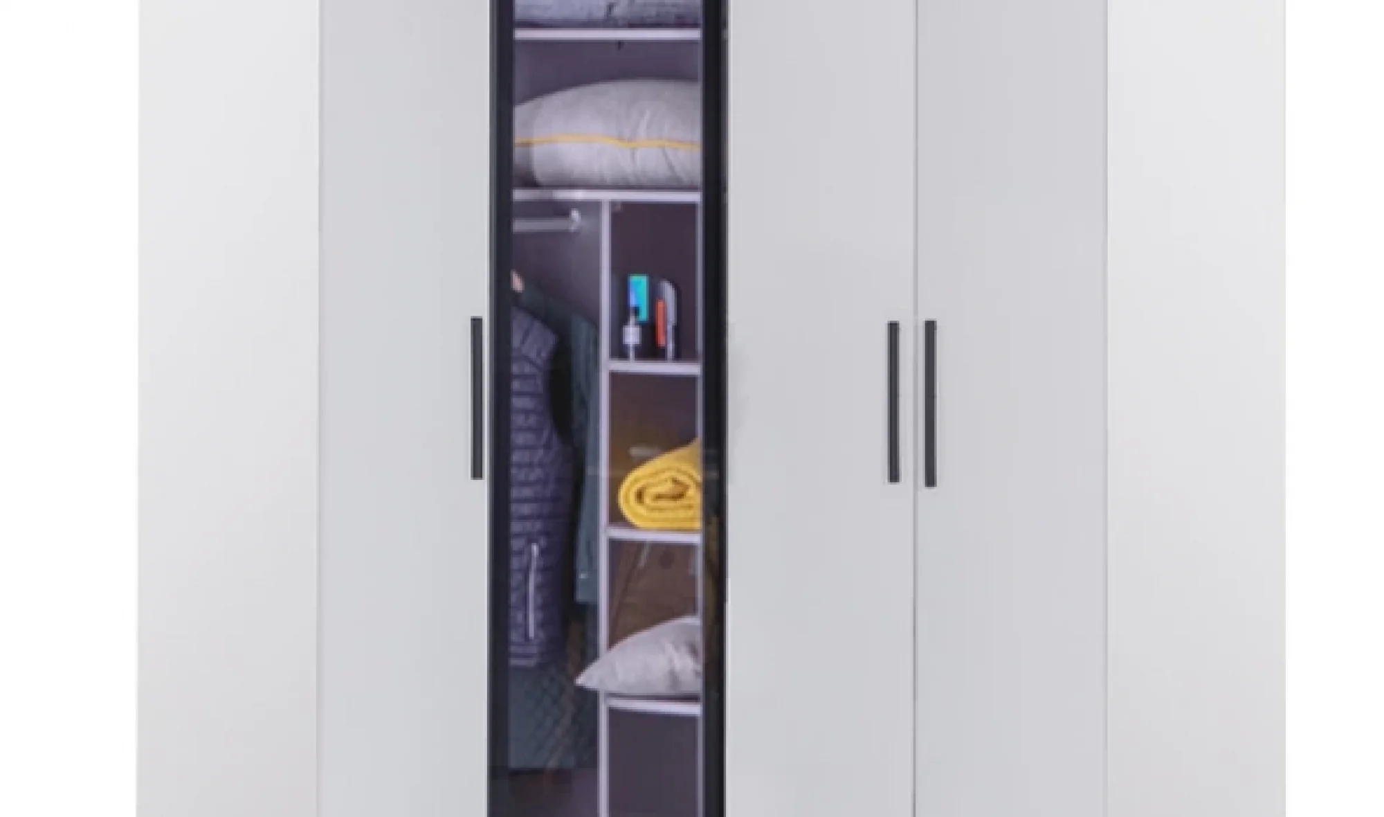 Atlas White Köşe Dolap (Seçenek 832)