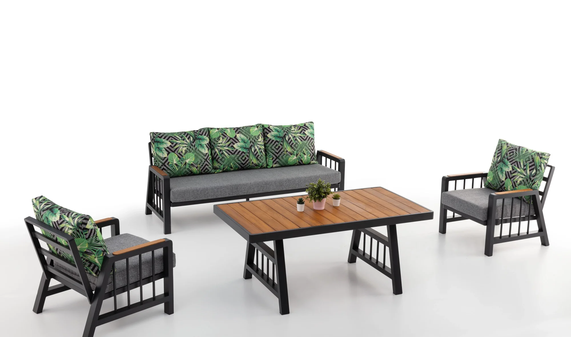 Babil Alüminyum Oturma Grubu