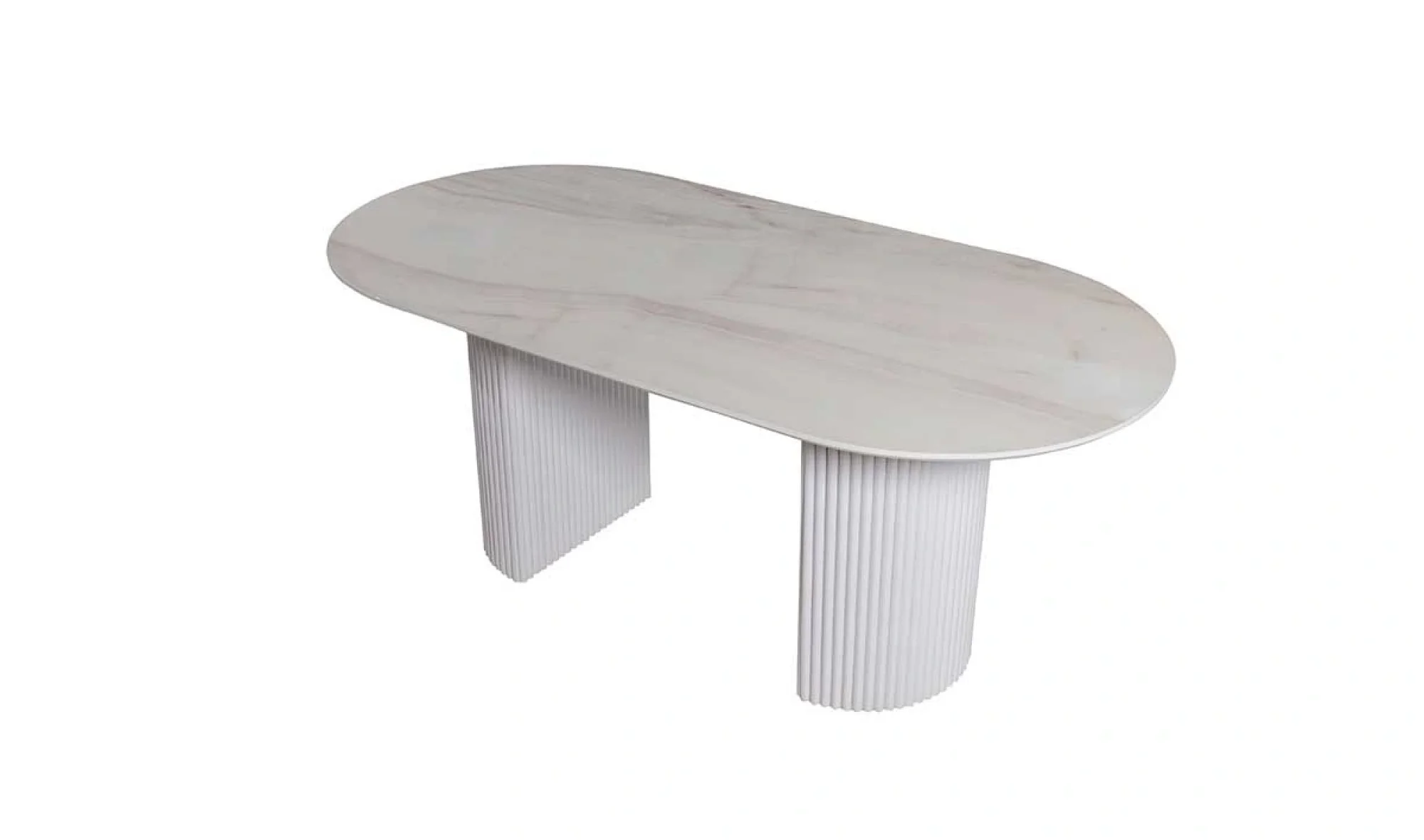 Bohem Mermer Baskılı Masa