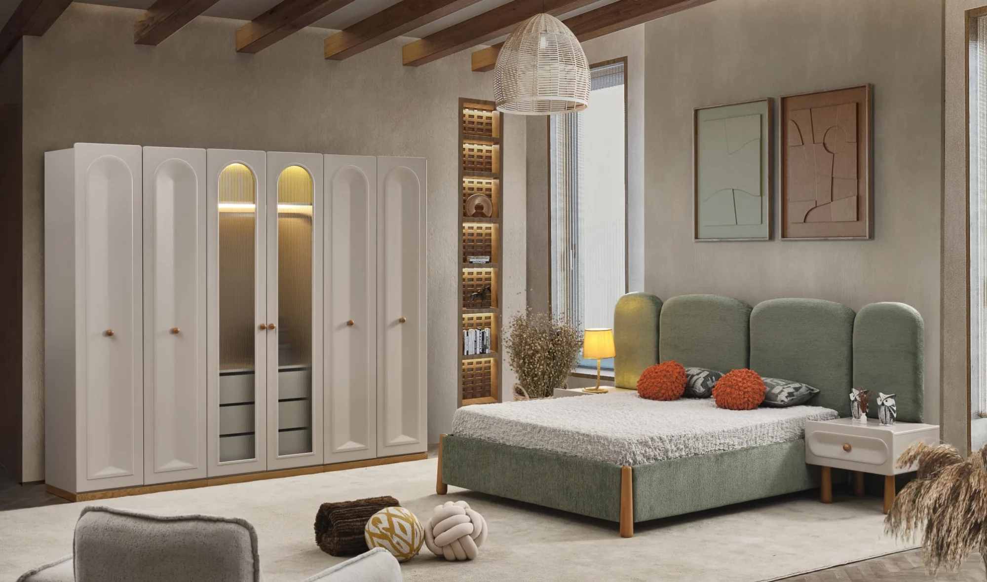 Bohem Yatak Odası Takımı