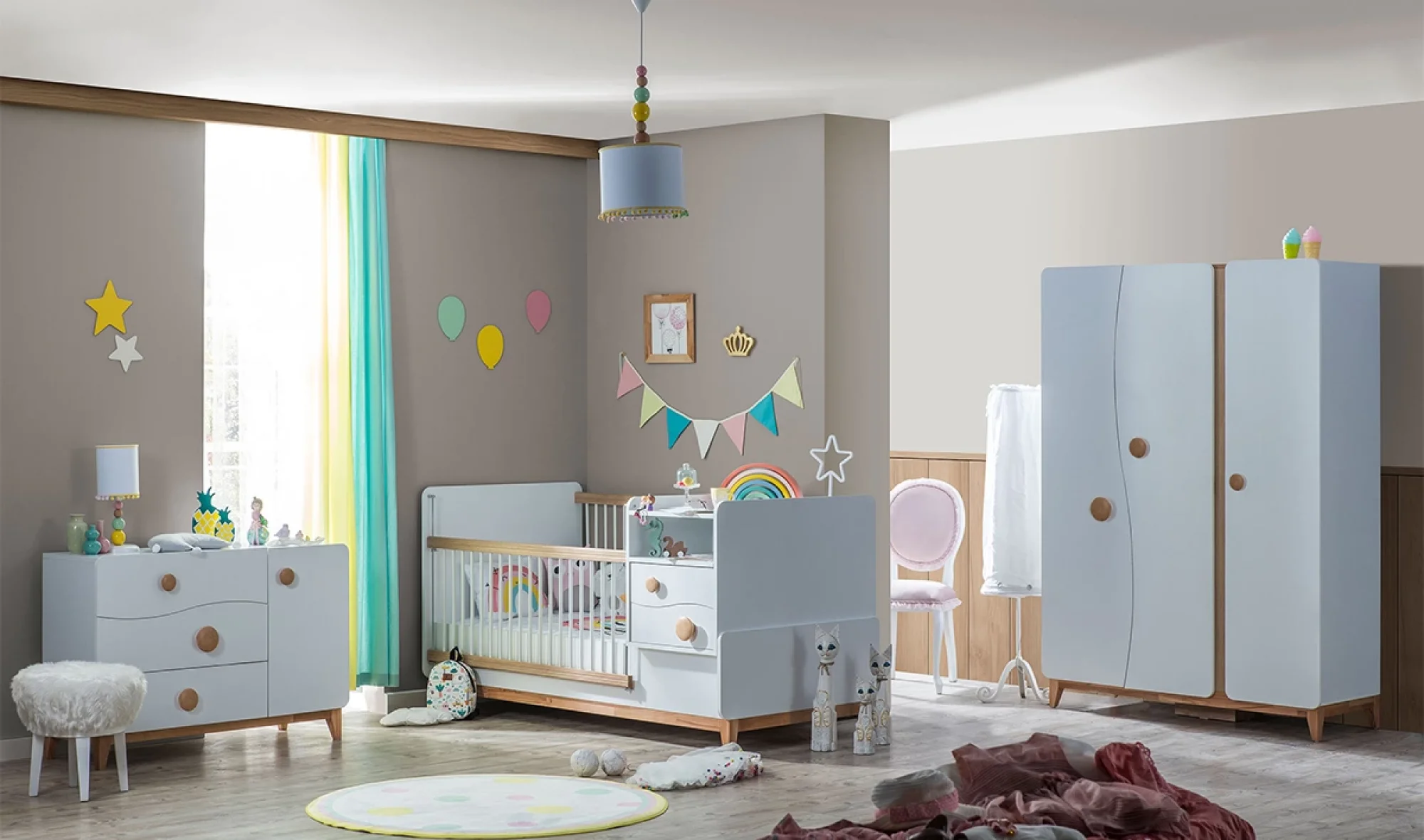 Bonita Büyüyen Bebe Karyolası 80 x 180