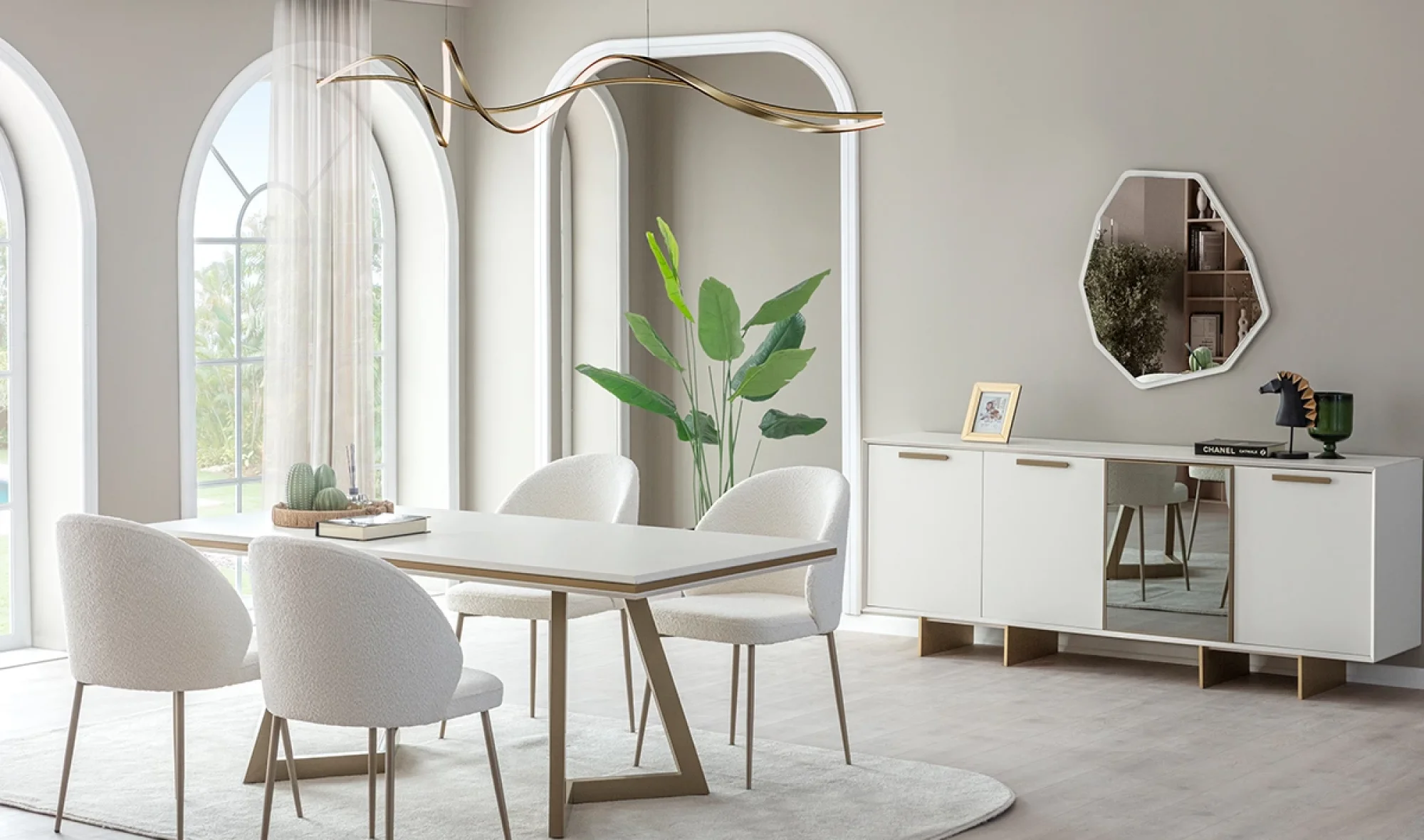 Cleo Yemek Odası Takımı