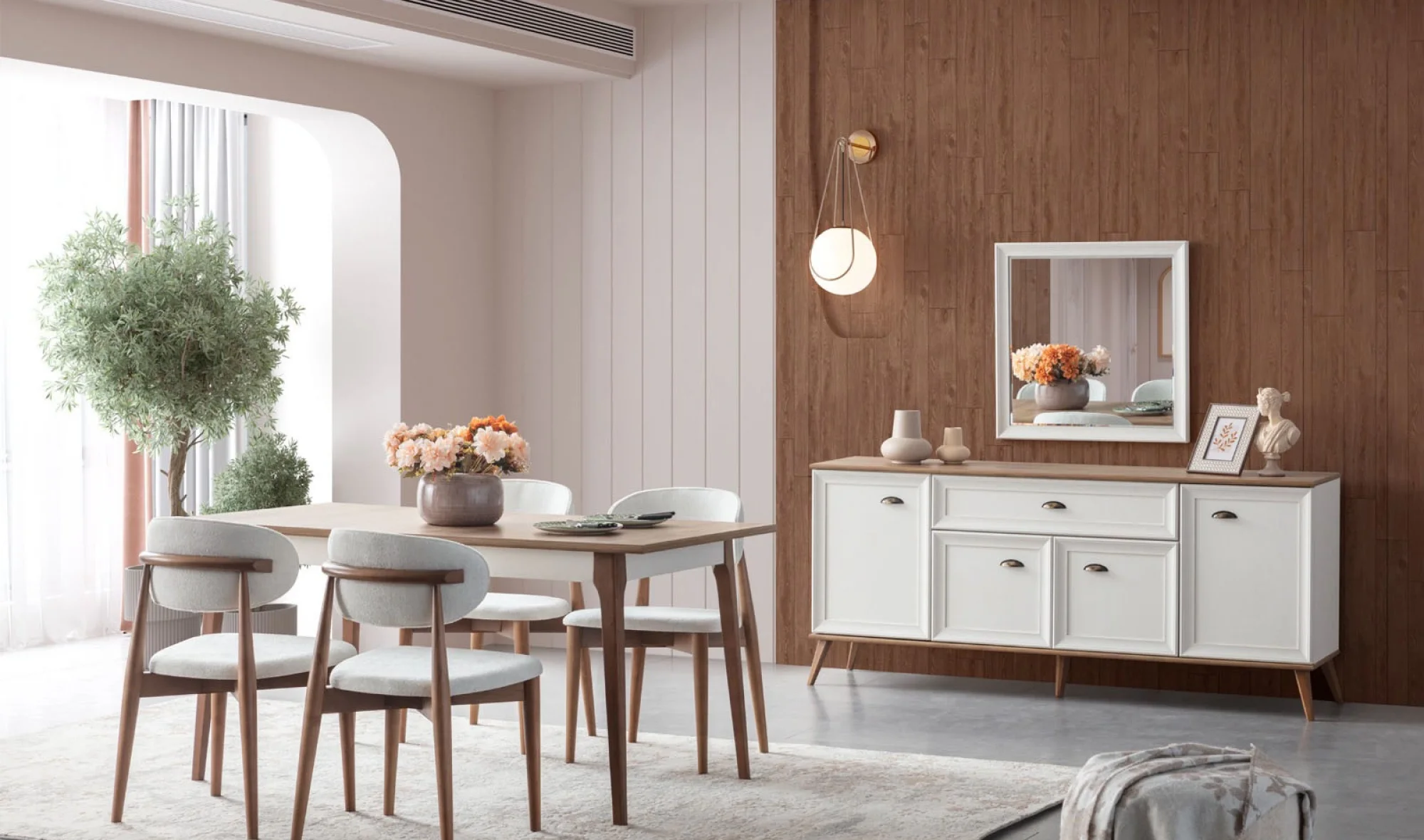 Delhi Yemek Odası Takımı