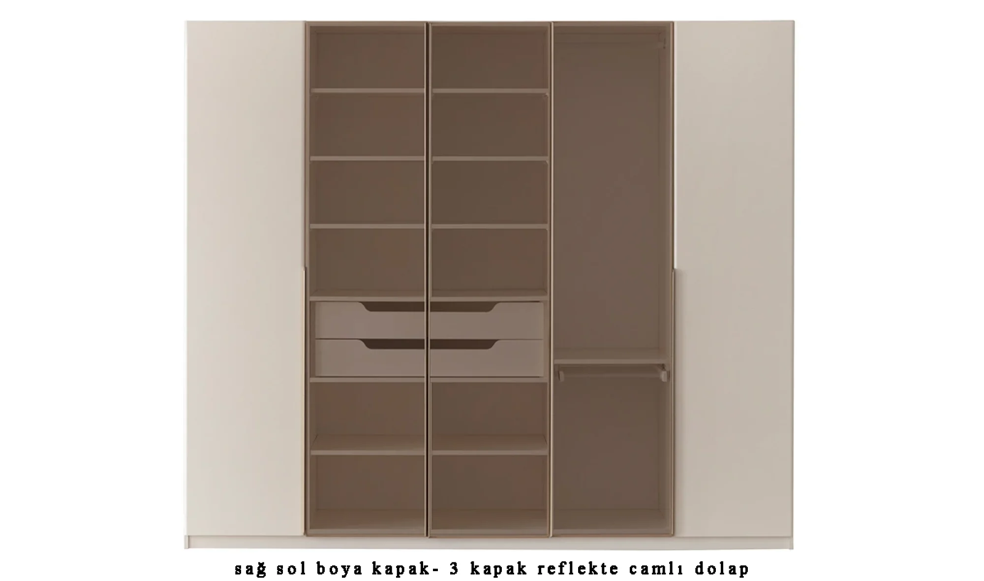 Dorello Dolap 5 Kapılı