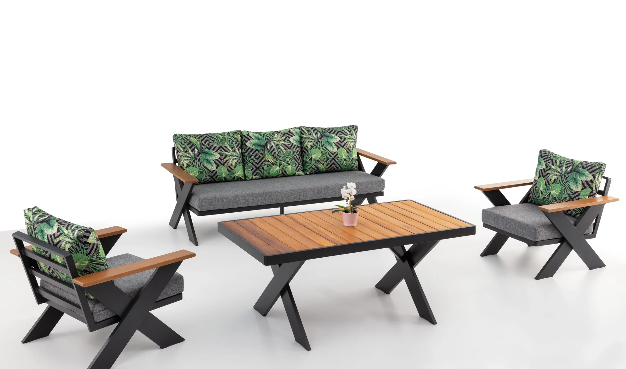 Dubai(X)Alüminyum Oturma Grubu