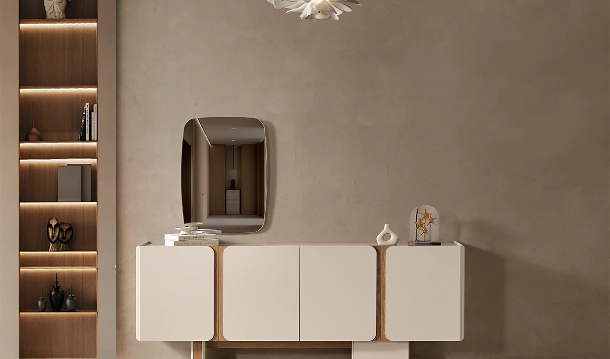 Elanora Konsol ve Ayna