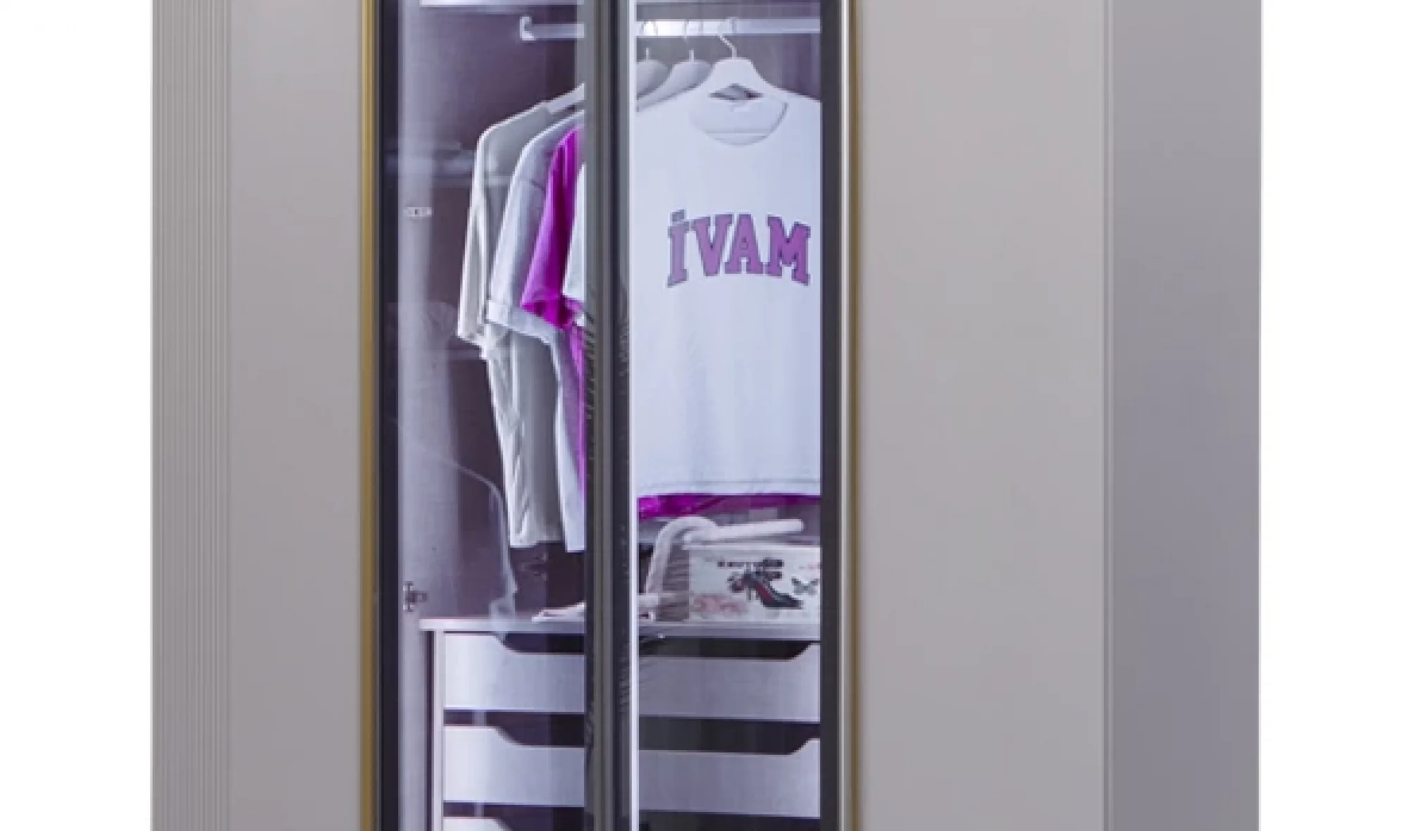 Elegant 4 Kapılı Dolap (Seçenek 434+2K)