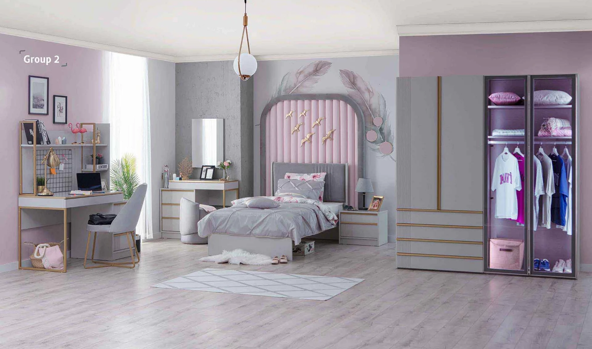 Elegant Genç Odası Takımı