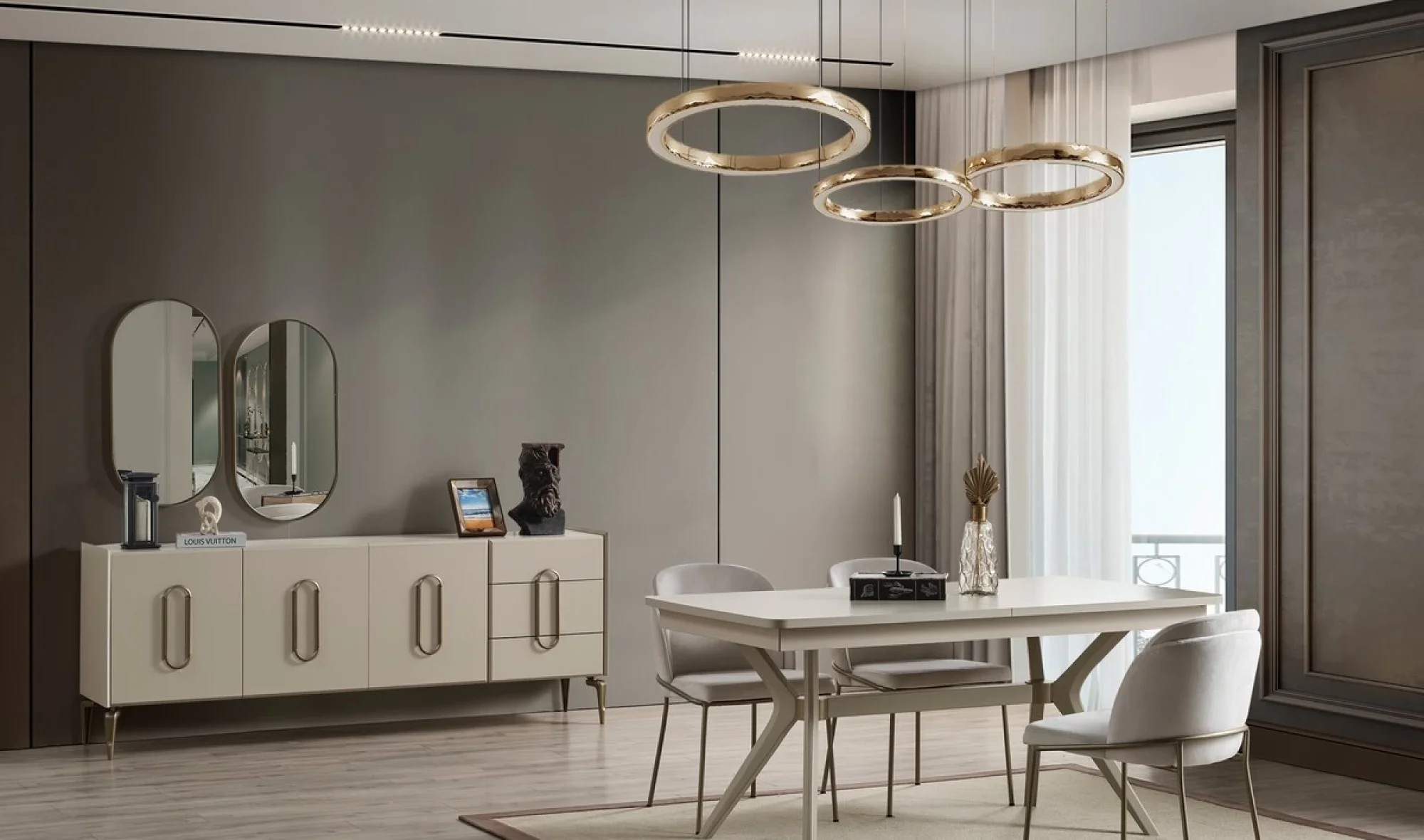 Flare Yemek Odası Takımı