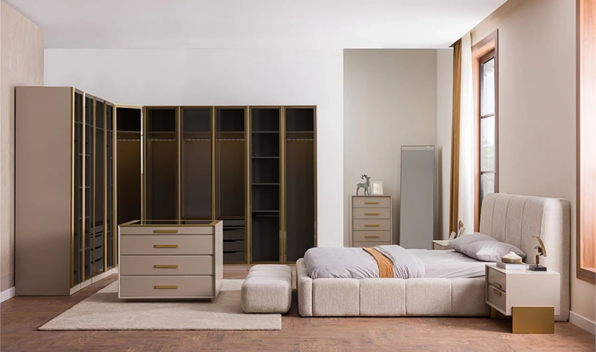 Gloria Yatak Odası Takımı Dolap