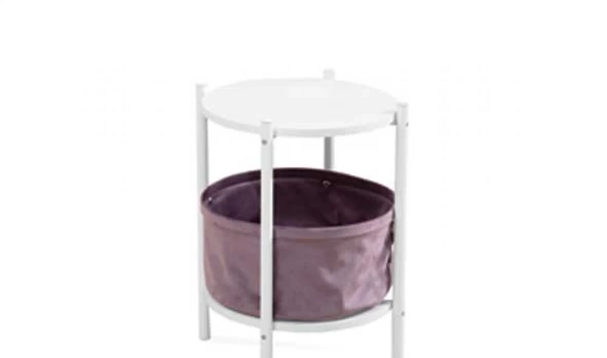 Helen Yuvarlak Yan Sehpa