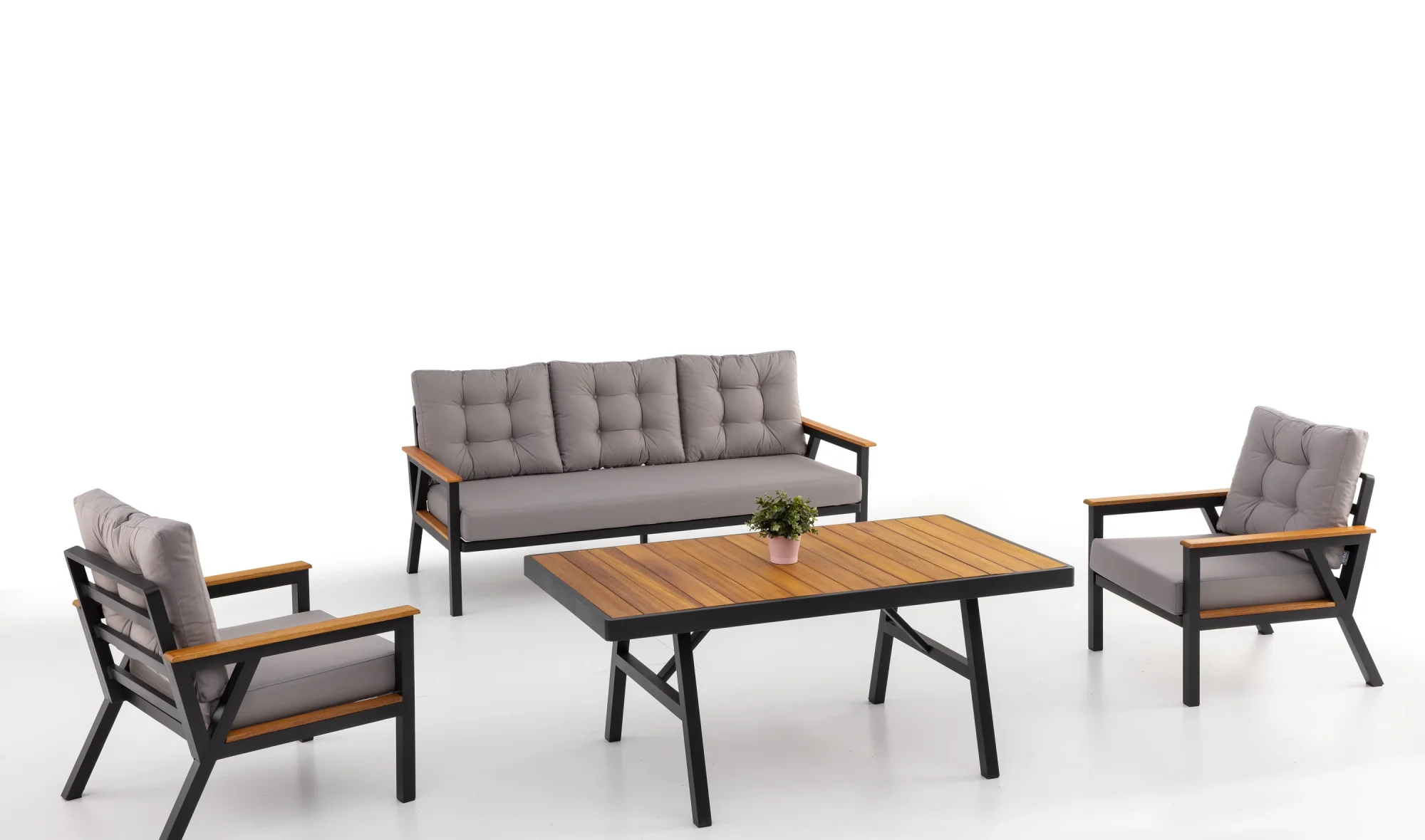 Kiev Alüminyum Oturma Grubu