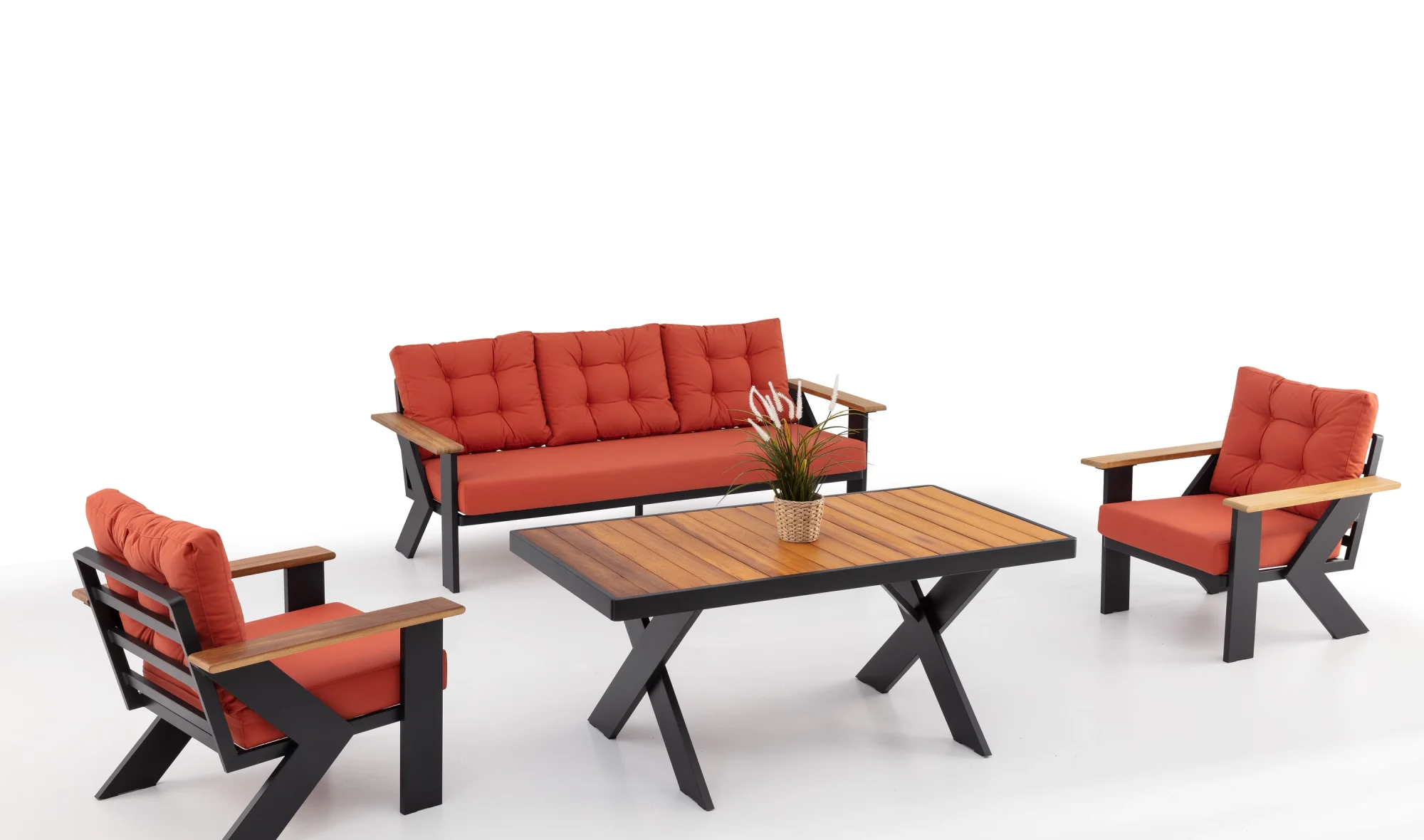 Kopenhag Alüminyum Oturma Grubu