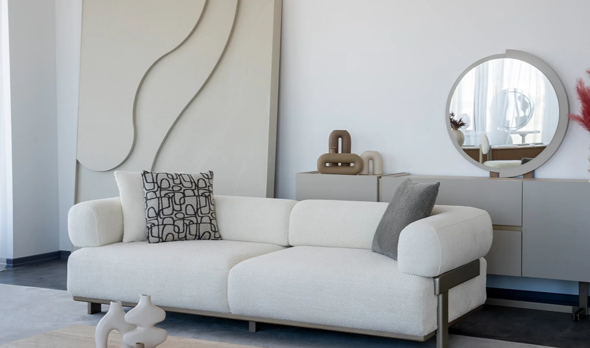 Lavanta 3'lü Koltuk